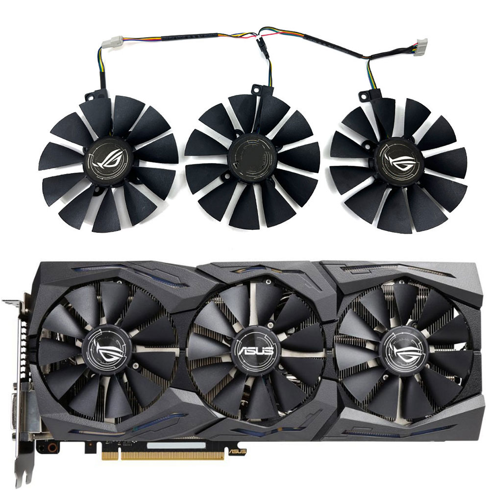 Rtx 3090 24Gb Gddr6X - 1SET 6PIN ROG-STRIX-GTX1070-O8G-GAMING GPU Fan, voor