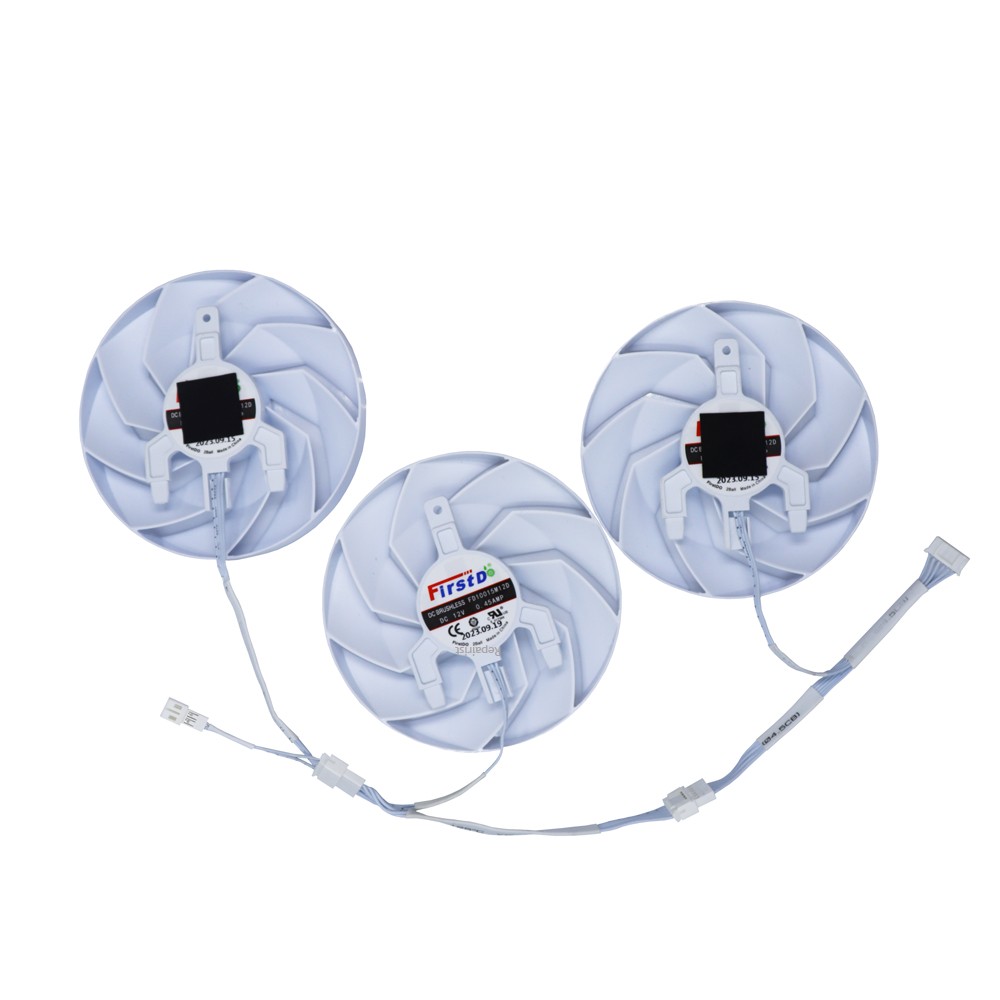 Rx 7800 Xt 16Gb - GPU-koeler, FD10015M12D, videokaartventilator voor Sapphire PURE