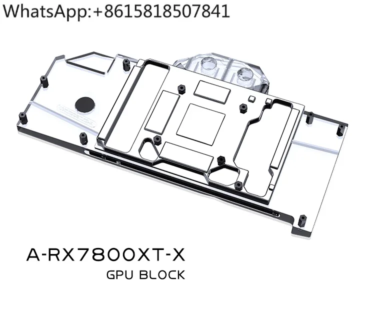 Rx 7800 Xt 16Gb - A-RX7800XT-X Grafische kaart watergekoelde koelkop, openbare