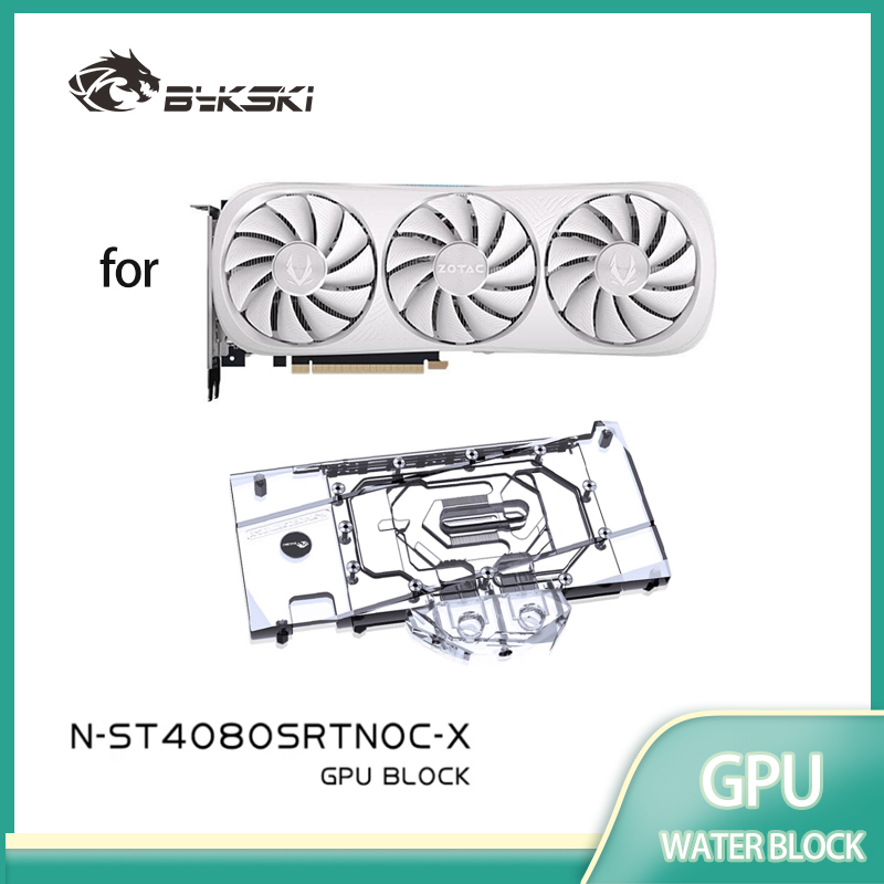 Rtx 4080 Water Cooling Block - Bykski GPU Blok voor ZOTAC RTX