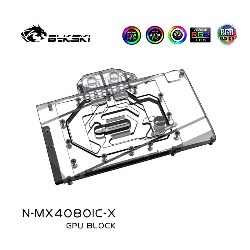 Bykski GPU Blok voor MAXSUN RT - Rtx 4080 Water Cooling Block recensie en prijs