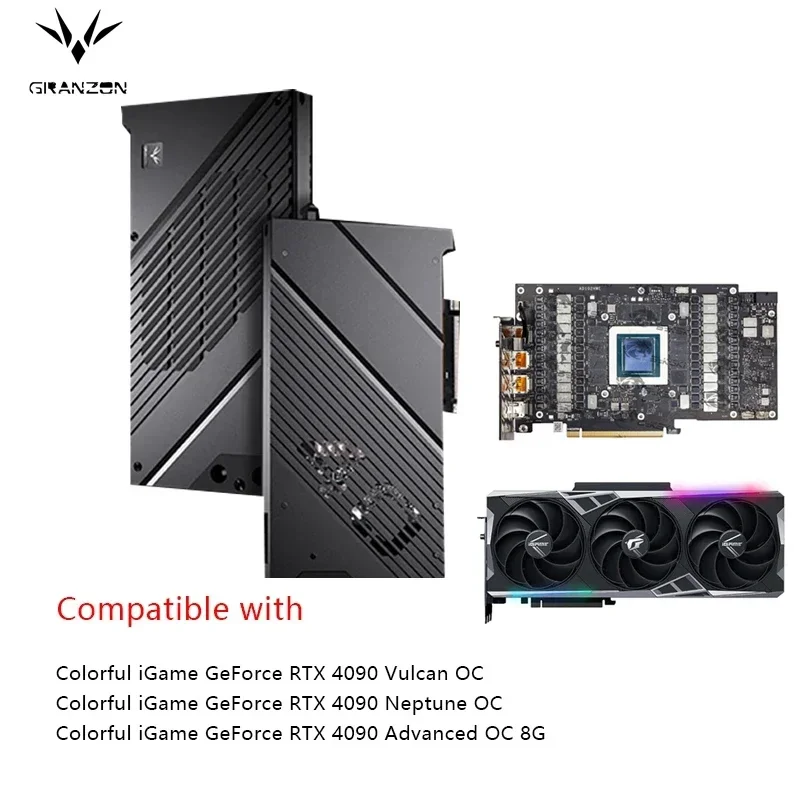 Granzon Waterblok voor Kleurri - Rtx 4090 Water Block Full Cover recensie en prijs