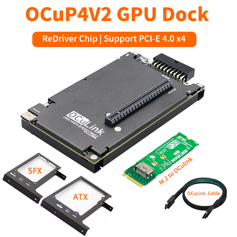 OCuP4V2 OCuLink GPU Dock ReDri - Oculink Gpu Dock Station recensie en prijs