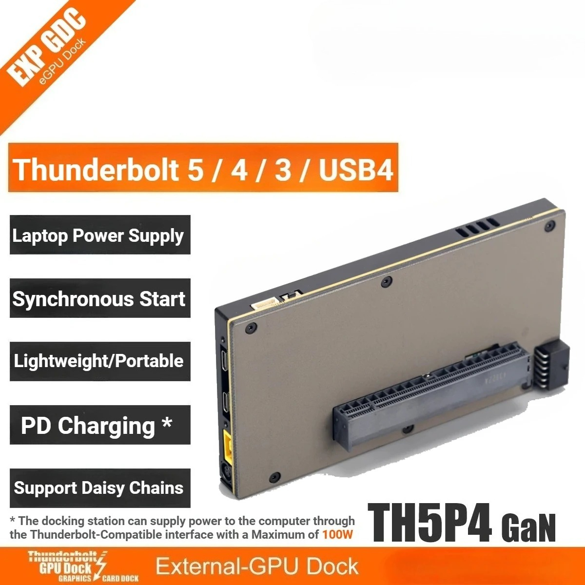 TH5P4GaN Laptop Thunderbolt 5/ - Gpu External Dock Egpu Thunderbolt 4 recensie en prijs