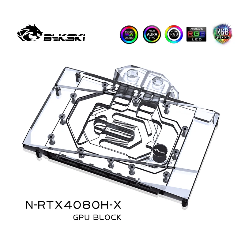 Bykski N-RTX4080H-X GPU Blok G - Rtx 4080 Water Cooling Block recensie en prijs