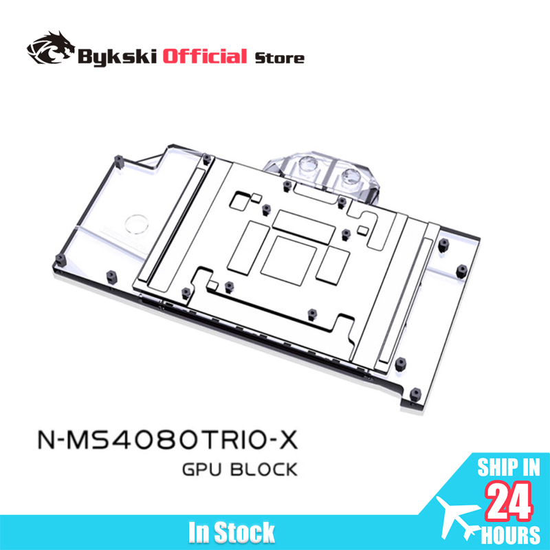 Bykski GPU-blok voor MSI RTX 4 - Rtx 4080 Water Cooling Block recensie en prijs